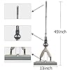 Butterfly Head Floor Cleaner - Magic Mop - Stainless Steel Telescopic Handle - Absorbent Sponge Mop Home